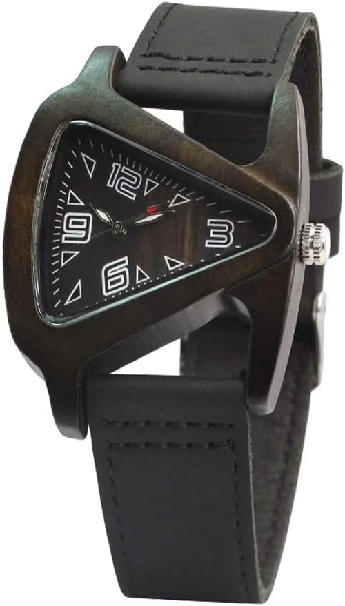 51ZV-EnoycL._AC_SL1000_.jpg Watch with Leather Strap Quartz Red Wooden Watches - Image 1