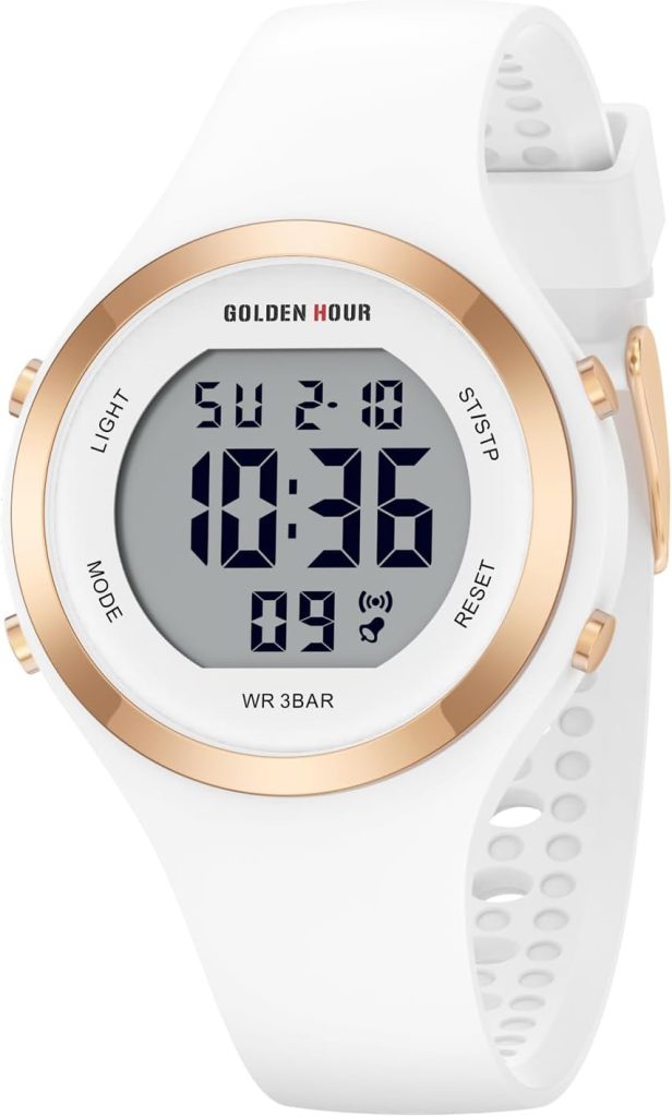 Waterproof Sport Digital Chronograph Strap Watch