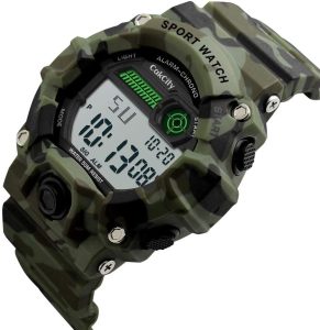 Boys Sport Watch,Waterproof Digital Electronic Casual Wrist Kids Sports Watch - Image 2
