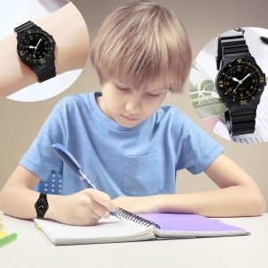 Waterproof Children Quartz Watch,Soft Strap,Easy to Read Watch for Kids - Image 3