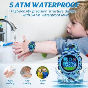 Watch Digital Outdoor Sport Waterproof Boys Watches - Image 6